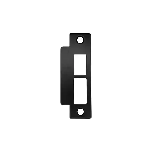 Straight Lip Strike 1-1/8" Lip Length, 622/US19/BSP Black Suede Powder Coat Straight Lip Strike 1-1/8" Lip Length, 622/US19/BSP Black Suede Powder Coat