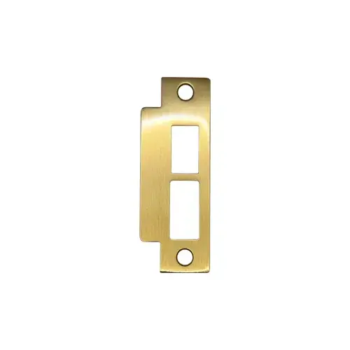 Straight Lip Strike 1-1/8" Lip Length, 612/US10 Satin Bronze Straight Lip Strike 1-1/8" Lip Length, 612/US10 Satin Bronze