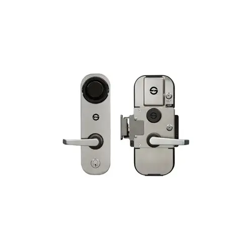 Type II Pedestrian Door Preassembled Lock, Electronic Access Control, Exit Lever Handle K/LK.