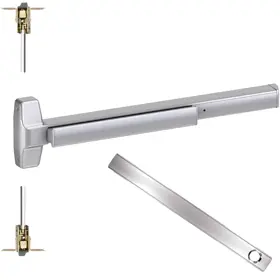 Von Duprin KIT - CVR (Concealed Vertical Rods) Exit Device CD (Cylinder Dogging Requires 1-1/4 Mortise Cylinder) No Trim 48 x U CD-7847EO-626-48