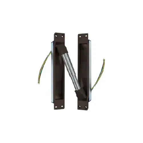 Concealed Mortise Power Transfer, 10 Conductor 1 Amp (24AWG), Pre-Wired, 10-1/2" x 4" x 2", Dark Bronze Powder Coat Concealed Mortise Power Transfer, 10 Conductor 1 Amp (24AWG), Pre-Wired, 10-1/2" x 4" x 2", Dark Bronze Powder Coat