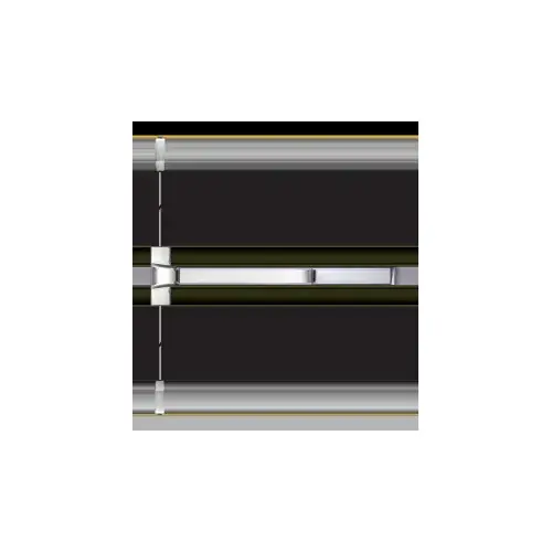 (SVR) Surface Vertical Rod Exit Device, Exit Only, Fire Rated, 48" x 84", 630/US32D Stainless Steel (SVR) Surface Vertical Rod Exit Device, Exit Only, Fire Rated, 48" x 84", 630/US32D Stainless Steel