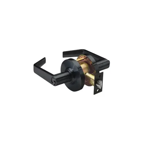 SD Series Cylindrical Lockset, Privacy, Philadelphia Lever, ANSI/ASA Strike, 2-3/4 Backset, Grade 2, 622/US19 Flat Black SD Series Cylindrical Lockset, Privacy, Philadelphia Lever, ANSI/ASA Strike, 2-3/4 Backset, Grade 2, 622/US19 Flat Black