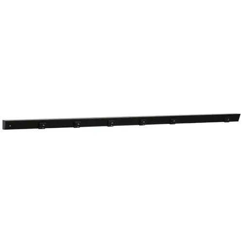 48" Slim Angle Power Strip with USB-A/C on Right, Black 48" Slim Angle Power Strip with USB-A/C on Right, Black