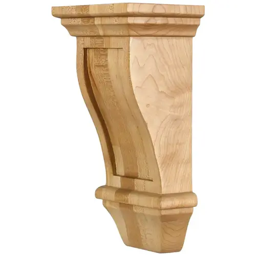 5" W x 4" D x 10" H Maple Renaissance Corbel Unfinished 5" W x 4" D x 10" H Maple Renaissance Corbel Unfinished