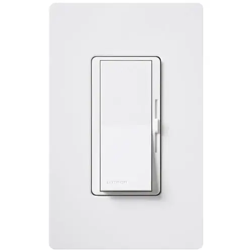 600 Watt Magnetic Low Voltage Dimmer, White