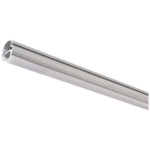 90" Lighted Closet Rod Profile, Frosted Lens, Satin Nickel 90" Lighted Closet Rod Profile, Frosted Lens, Satin Nickel