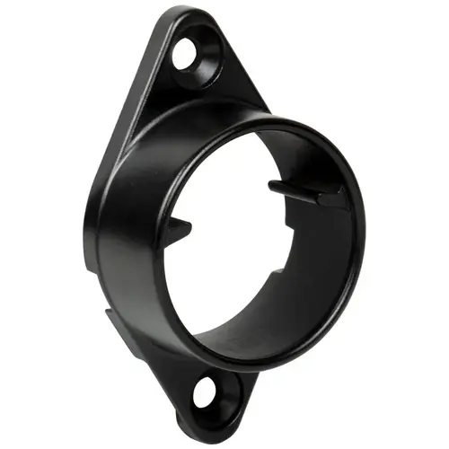 Flange Set, Lighted Closet Rod, Black Flange Set, Lighted Closet Rod, Black