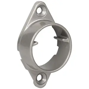 Task Lighting L-LCR-FS-SN Flange Set, Lighted Closet Rod, Satin Nickel