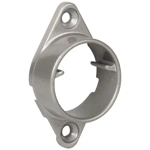 Flange Set, Lighted Closet Rod, Satin Nickel Flange Set, Lighted Closet Rod, Satin Nickel