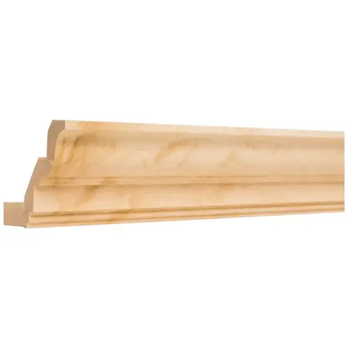 3/4" D x 4-1/8" H Alder Full Overlay Standard Crown Moulding Unfinished - 96" Length 3/4" D x 4-1/8" H Alder Full Overlay Standard Crown Moulding Unfinished - 96" Length