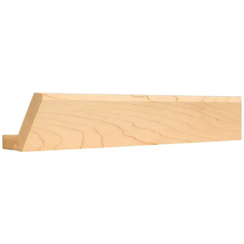 3/4" D x 3-5/8" H Hard Maple Full Overlay Shaker Crown Moulding Unfinished - 96" Length - pack of 3 3/4" D x 3-5/8" H Hard Maple Full Overlay Shaker Crown Moulding Unfinished - 96" Length - pack of 3