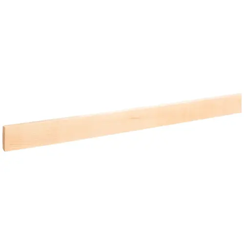 1/4" D x 1" H Poplar Flat Scribe Moulding Unfinished - 96" Length - pack of 8 1/4" D x 1" H Poplar Flat Scribe Moulding Unfinished - 96" Length - pack of 8