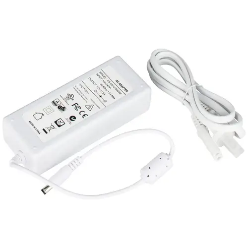 60 Watt 12V 5A Plug-in Constant Voltage Power Supply White 60 Watt 12V 5A Plug-in Constant Voltage Power Supply White