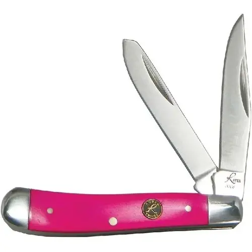 Roper Sky Peanut Folding Pocket Knife - Pink