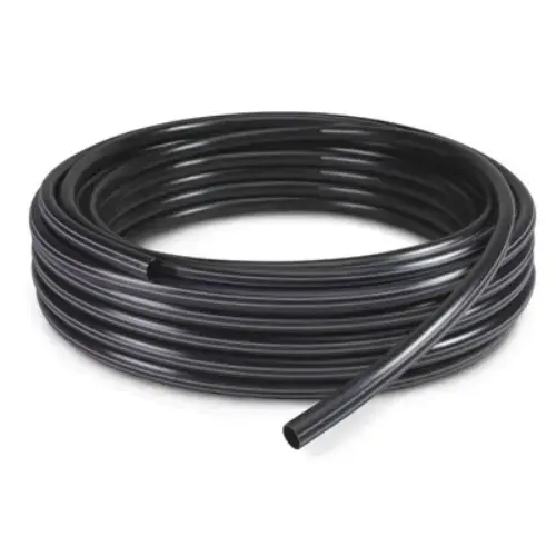 1" x 400 ft Polyethylene Tubing - Black / 160 lbs. Plastic
