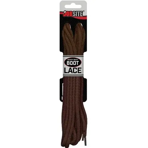 Durable Braided Boot & Shoe Laces - Brown / 60 inches