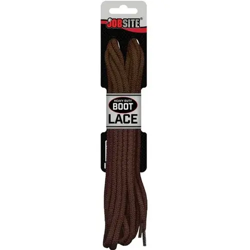 Durable Braided Boot & Shoe Laces - Brown / 45 inches