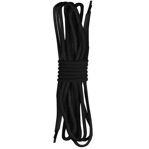 Premium Waxed Boot & Shoe Laces - Black / 45 inches
