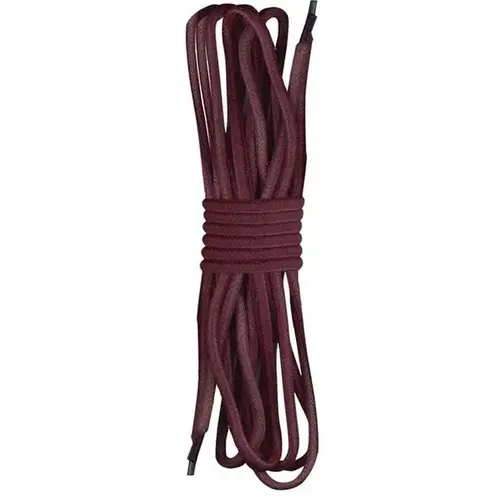 Premium Waxed Boot & Shoe Laces - Brown / 45 inches