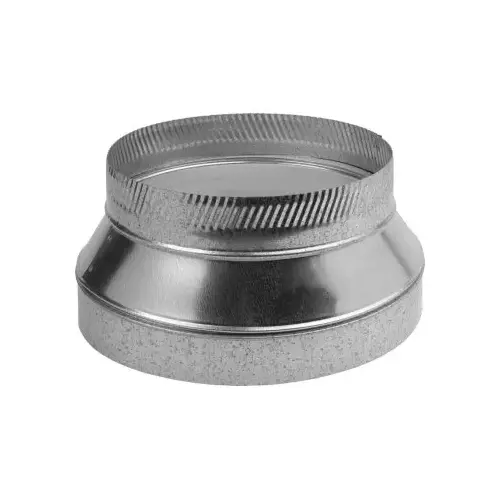 Galvanized Reducer Fitting 24 gauge - 6 x 4