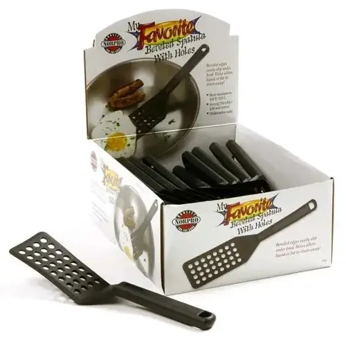 Spatula w/ Holes - 24 pc Counter Display Spatula w/ Holes - 24 pc Counter Display