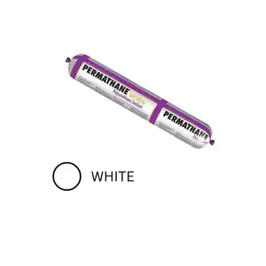 Holcim 7120SAUS-XCP12 Permathane Urethane Sealant - Caulk Polyurethane - White / 20 oz - pack of 12