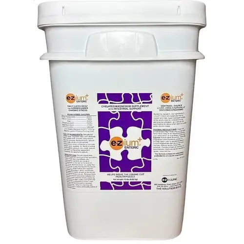 EZium + Enteric 2-Month Reclosable Bucket - 19 LBS BUCKET