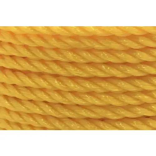 Yellow Polypropylene Rope 1/2" x 300 ft Spool