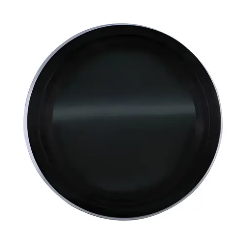 12" Dark Tinted Round Porthole Window Tinted Tempered Glass for 1/8" or 1-1/2" Wall Black Finish
