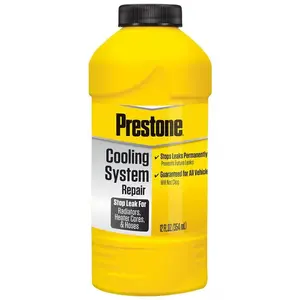 PRESTONE AS145R-6 Radiator Stop Leak, 11 oz Bottle, Slurry, Slight Azole