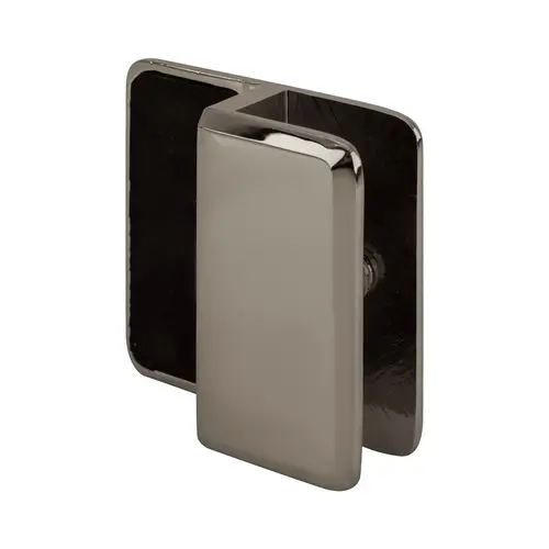 Beveled Style Frameless Shower Door Stop 1/4" to 3/8" (6mm to 10mm) Glazing Thickness Polished Nickel Finish