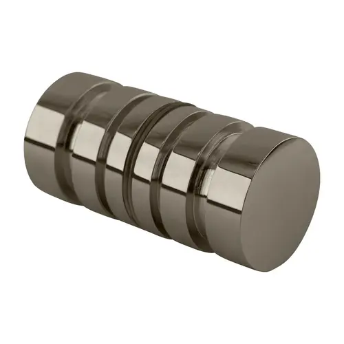 Polished Nickel Contemporary Style Back-to-Back Shower Door Knobs