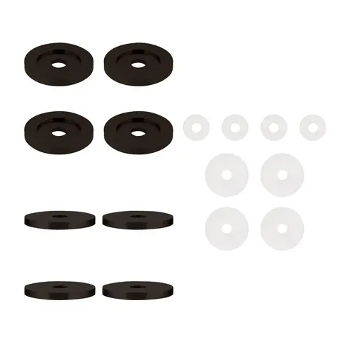 Replacement Washers For Back To Back Solid Pull Handle 1-1/4" and 3/4" Washer Diameter Oil Rubbed Bronze Finish