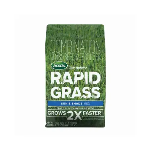 Scotts Turf Builder Rapid Grass Sun & Shade 2.4 LB Scotts Turf Builder Rapid Grass Sun & Shade 2.4 LB