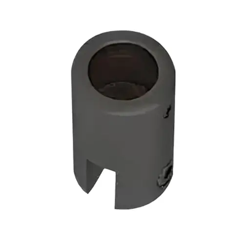 Matte Black Support Bar Bracket for 3/8" to 1/2" Glass