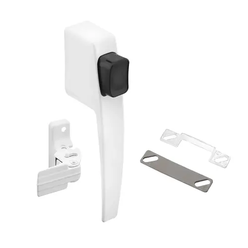 Push Button Latch Set White Finish Push Button Latch Set White Finish