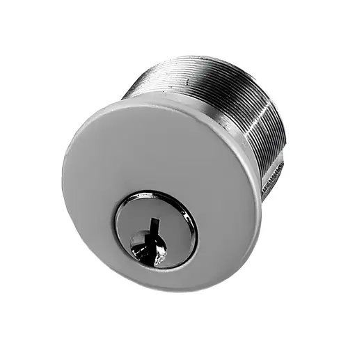 Mortise Cylinder Keyed Alike Aluminum Finish