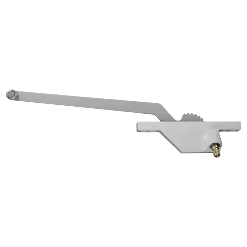 Single Arm Casement Operator Right Type 9" Arm Length Front Mounting Aluminum Finish Single Arm Casement Operator Right Type 9" Arm Length Front Mounting Aluminum Finish