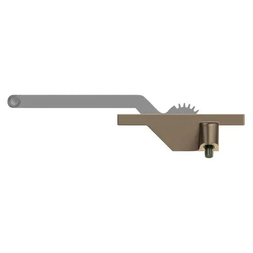 Truth'S Single Arm Casement Operators Right Hand Type 7-1/2" Arm Length Chestnut Bronze Finish Truth'S Single Arm Casement Operators Right Hand Type 7-1/2" Arm Length Chestnut Bronze Finish