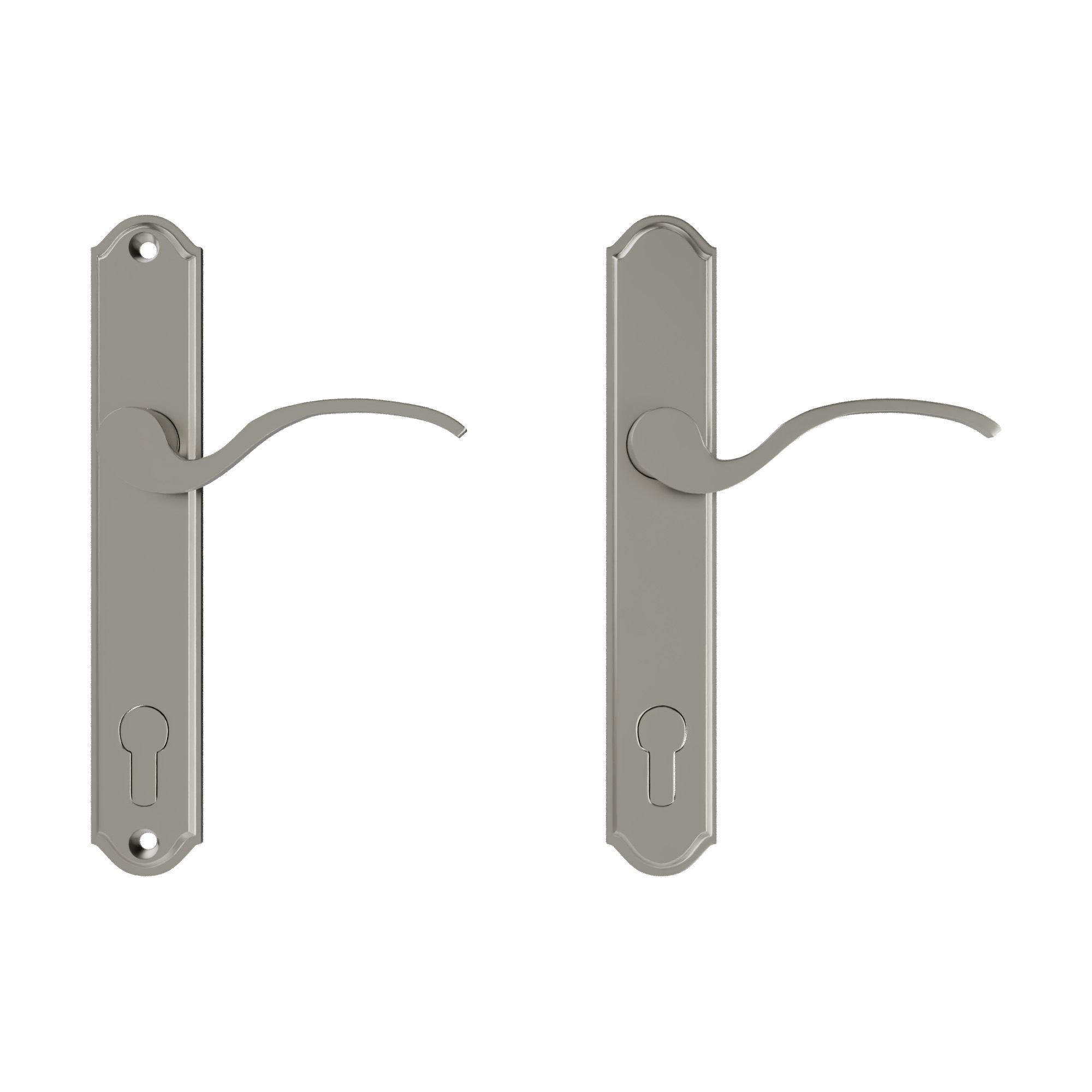 ポルテ9点セット1式（サイズ160） PORTE Brixwell 850-2094813 Munchen Handle Set 1-3/4 Thick Active Door