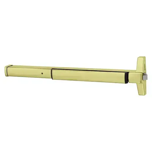 Narrow Stile Rim Exit Device,Bright Brass Finish Narrow Stile Rim Exit Device,Bright Brass Finish