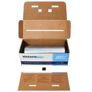 VICTORIA BAY 12X2M Victoria Bay Cling Film Roll 12IN X2000FT PVC 35 Gauge Clear