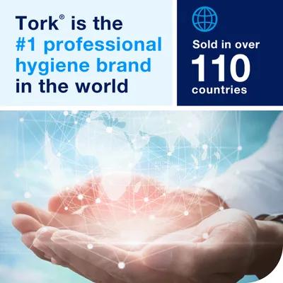 Tork Matic 5511282 Tork Matic H1 Paper Towel Dispenser Plastic Wall Mount Black Hard Roll Electronic Touchless Intuition Sensor