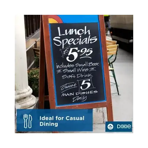 Dixie Grab-N-Go Fork PS White Medium Weight - pack of 1000