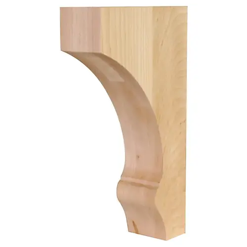 Corbel, 9" x 5" x 4 1/2" (H x W x D) Maple Classic Collection, maple Corbel, 9" x 5" x 4 1/2" (H x W x D) Maple Classic Collection, maple