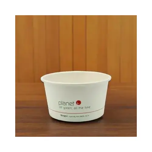 Planet+ Food Container Base 12 OZ Paper PLA Multicolor Round - pack of 500 Planet+ Food Container Base 12 OZ Paper PLA Multicolor Round - pack of 500