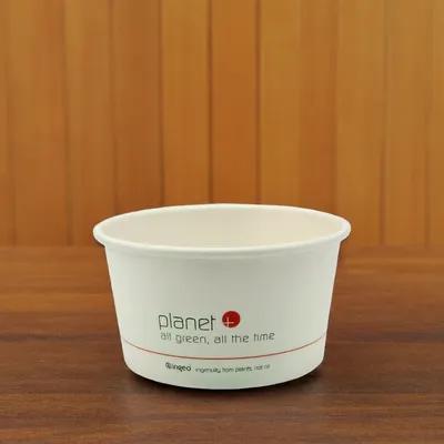 Planet+ PLFC-12 Planet+ Food Container Base 12 OZ Paper PLA Multicolor Round - pack of 500