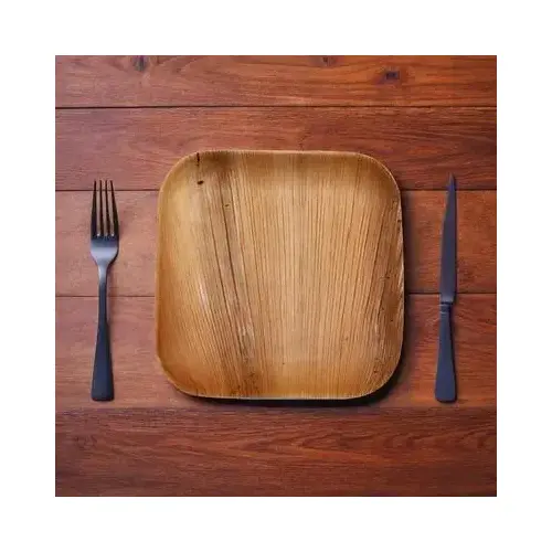 Plate 6 IN Palm Leaf - pack of 300