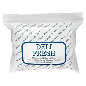 Fantapak DELIBAG1BLUE Deli Bag 10X8 IN LDPE 1.25MIL Reclosable - pack of 1000